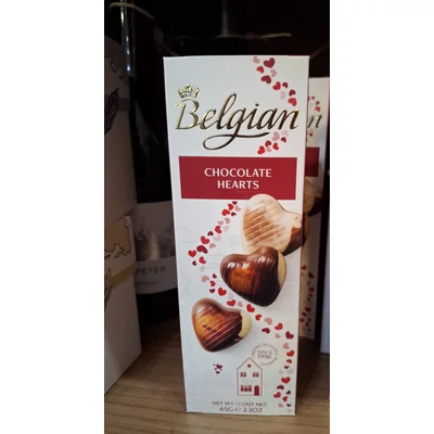 Belgian csokoládé szívek
