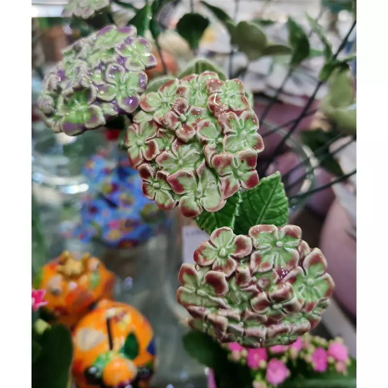 Kerámiavirág hortenzia